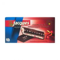 Шоколад чорний Jacgues "З журавлиною та апельсином" 200 г