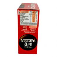 Nescafe 3в1 Original кавова суміш картонна коробка 20 стіків / 13 гр . Зображення №4