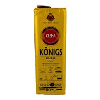Кава крема (мелена) Конігс Konigs crema 500g. Зображення №3