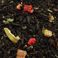Черный ароматизированный чай Сладкий инжир