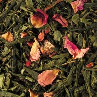Зелений ароматизований чай Чебрець-полуниця
