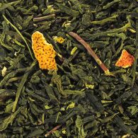 Зелёный ароматизированный чай Японская липа
