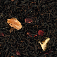 Чорний ароматизований чай Вишневий