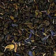 Зелений ароматизований чай Ерл Грін (блакитна квітка)