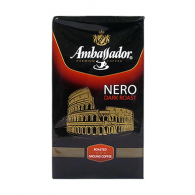 Кава мелена Ambassador Nero 225 г. Зображення №2