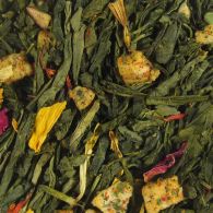 Зеленый ароматизированный чай Груша-делишес