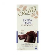 Шоколад черный CACHET «Extra Dark» 70% какао 100 г
