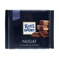 Шоколад молочный Ritter sport "С нугой" 100 г