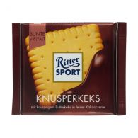 Шоколад молочный Ritter sport "С печеньем" 100 г