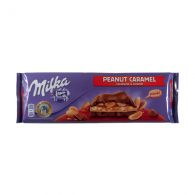 Шоколад молочний Milka "Peanut caramel" 276 г