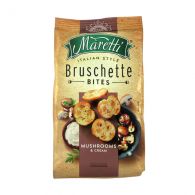Грінки Bruschette Mashrooms & Cream Maretti 70 г