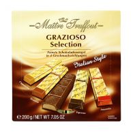 Чорний і молочний шоколад Maitre Truffout "Italian style" 200 г
