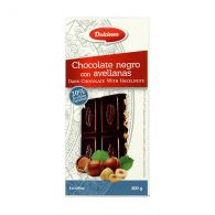 Шоколад чорний "Dulcinea" з лісовими горіхами 200 г
