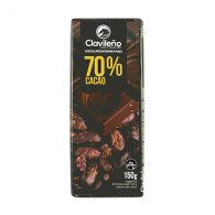 Шоколад чорний "Clavileno" 70% какао 150 г