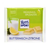 Шоколад білий Ritter sport "Йогурт з лимоном" 100 г
