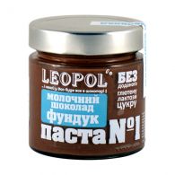 Фундукова паста Шоколад молочний "Leopol" 200 г