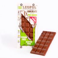 Шоколад молочный "Leopol" какао-молочный без сахара 75 г