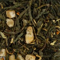 Зелений ароматизований чай Мелон-ті