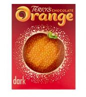 Шоколадний апельсин Терріс чорний Terrys orange dark 157g. Зображення №2