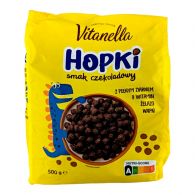 Сухий сніданок Вітанелла шоколадні кульки Vitanella hopki 500g