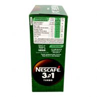 Nescafe 3в1 Turbo кавова суміш картонна коробка 20 стіків /13 гр . Зображення №4
