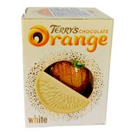 Шоколадний апельсин білий Терріс Terrys orange white 147g