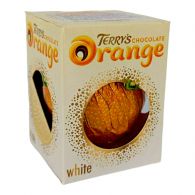 Шоколадний апельсин білий Терріс Terrys orange white 147g. Изображение №3