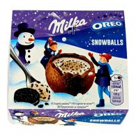 Шоколадні кульки орео новорічні Мілка Milka oreo 112g