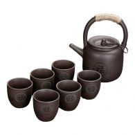 Набір для чайної церемонії глиняний на 6 персон