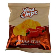 Чипси картопляні зі смаком паприки Віва Viva 50g