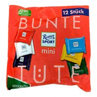Шоколад асорті Ріттер Спорт Ritter Sport mini mix tute 12*16,67 200g